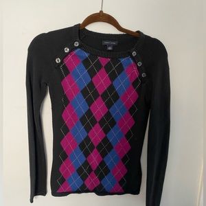 Tommy Hilfiger Argyle Sweater